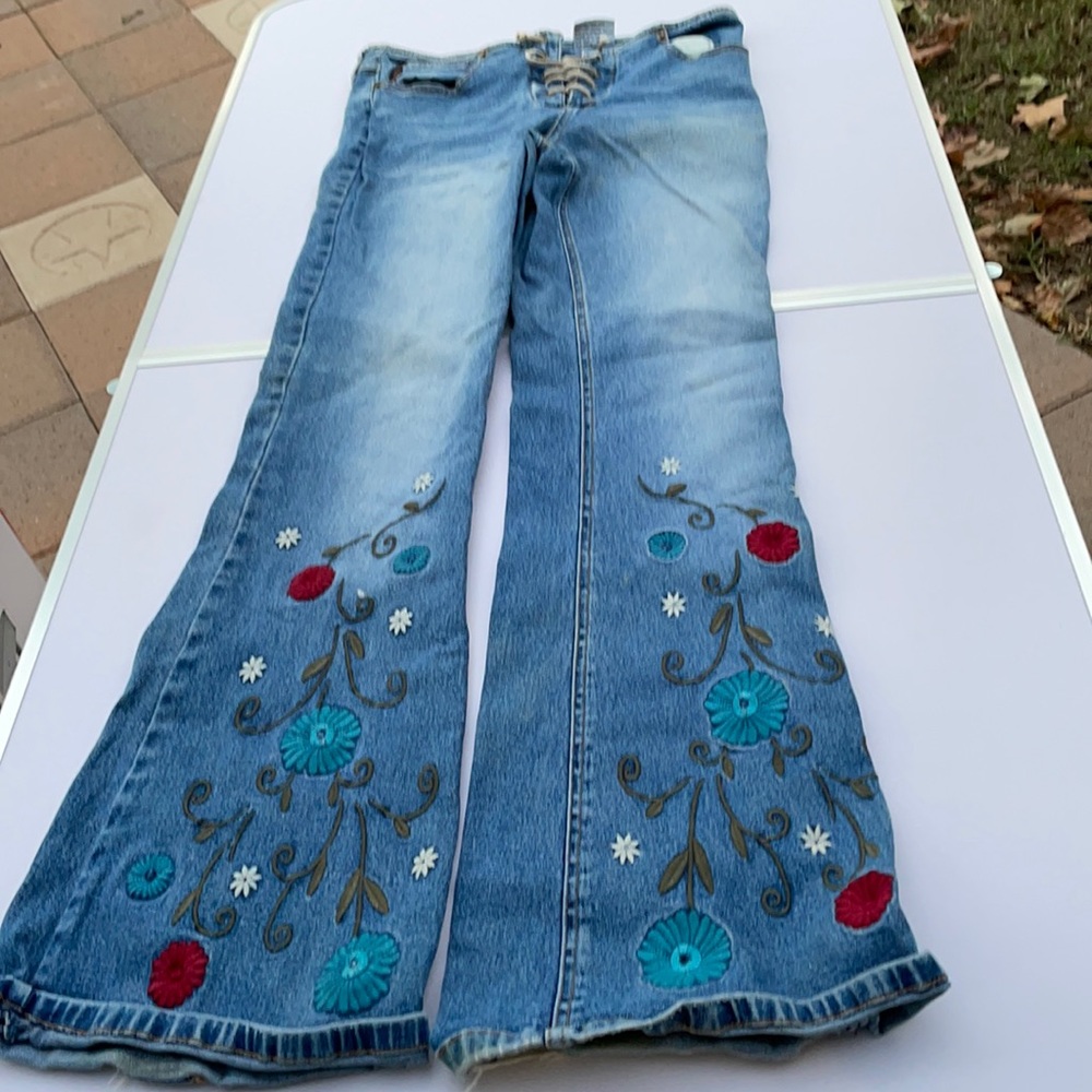 Junior size unique jeans